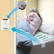 Bed Alarm with Wireless Monitor and Call Button