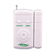 Door/Window Alarm with Wireless Monitor and Reset Button