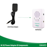 Power Adapter for Basic Corded Monitor AC-02