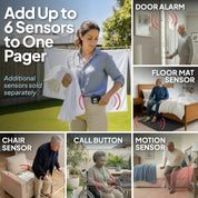 Bed Alarm with Caregiver Pager