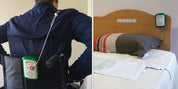 Bed Alarm with Voice Alerts and Pull String