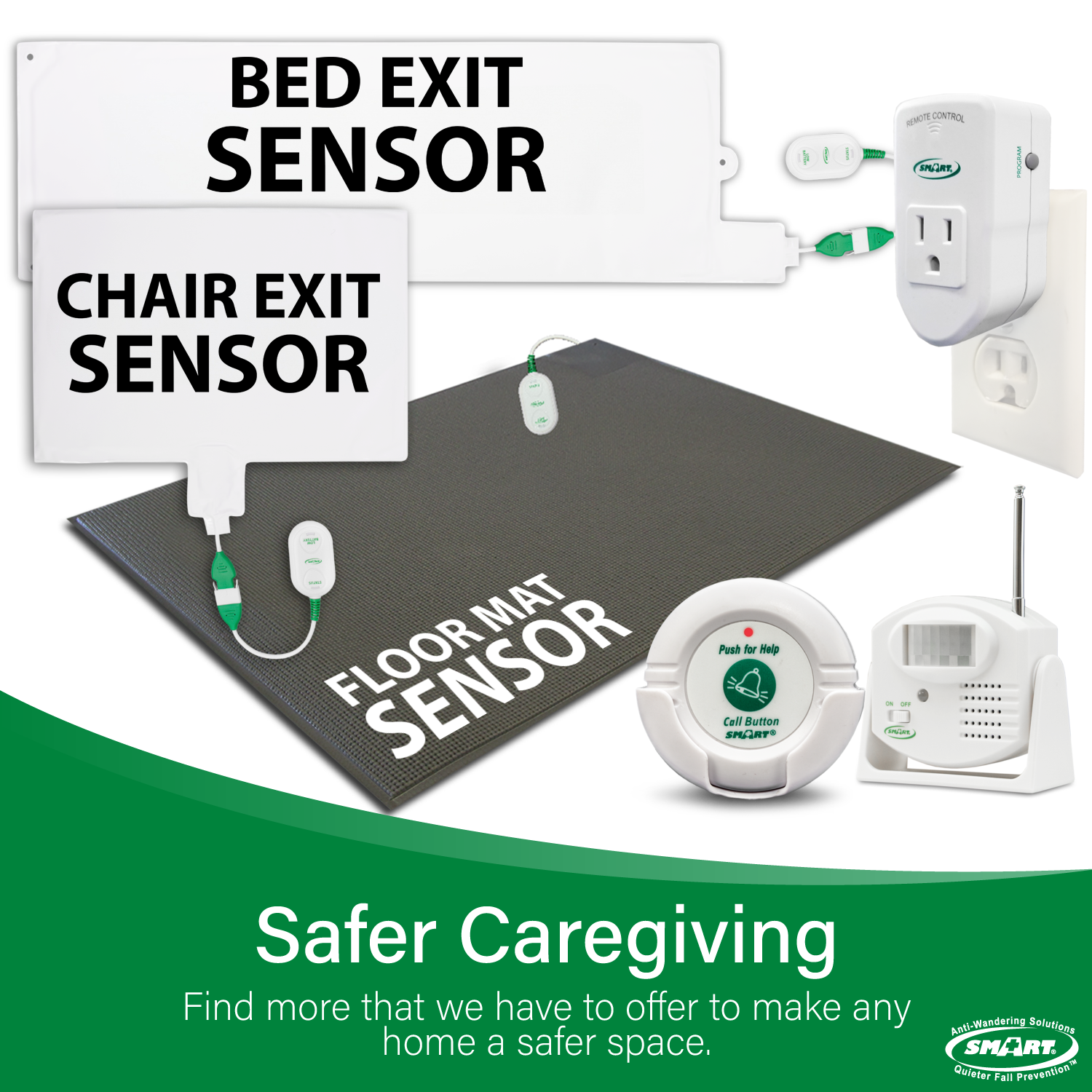 Chair Alarm with Caregiver Pager