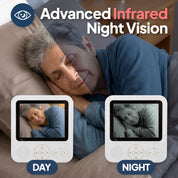Video Baby Monitor for Elderly Care with Call Button