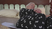 Smart Caregiver bed alarm with wireless pager alerts caregiver when help is needed, reducing risk of falls and wandering.